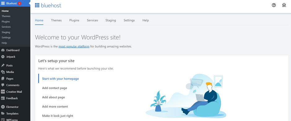 Bluehost Set-up 04 Bluehost Set-up 04