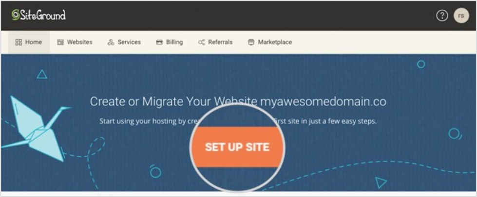 Siteground Set-up 01 Siteground Set-up 01